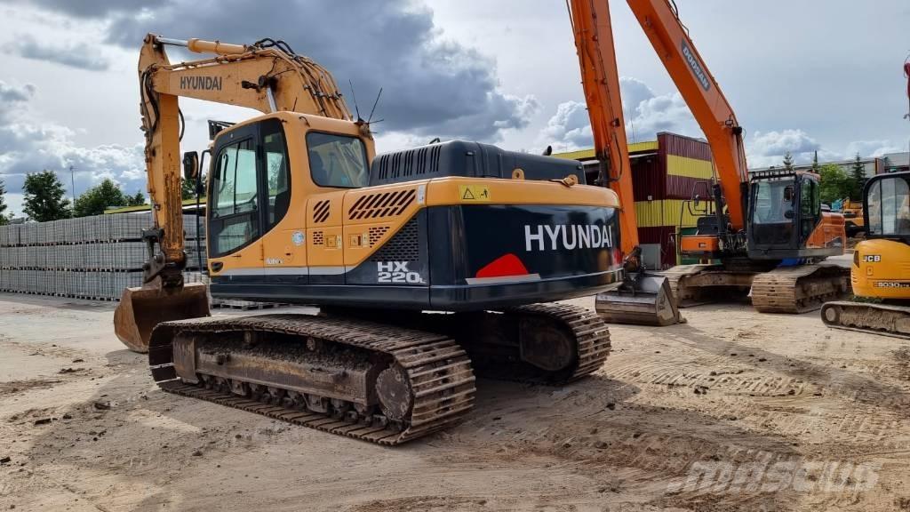 Hyundai 220 LC Pásové rýpadlá