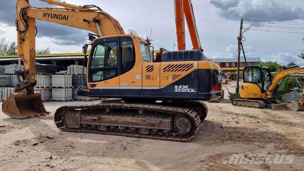 Hyundai 220 LC Pásové rýpadlá
