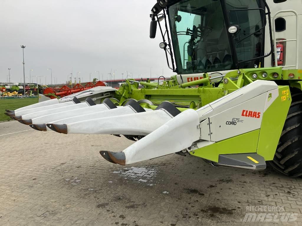 CLAAS CORIO 675 FC Príslušenstvo a náhradné diely ku kombajnom