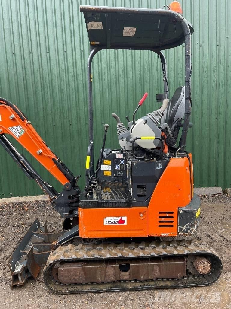 Hitachi ZX 19 U-6 Mini rýpadlá < 7t