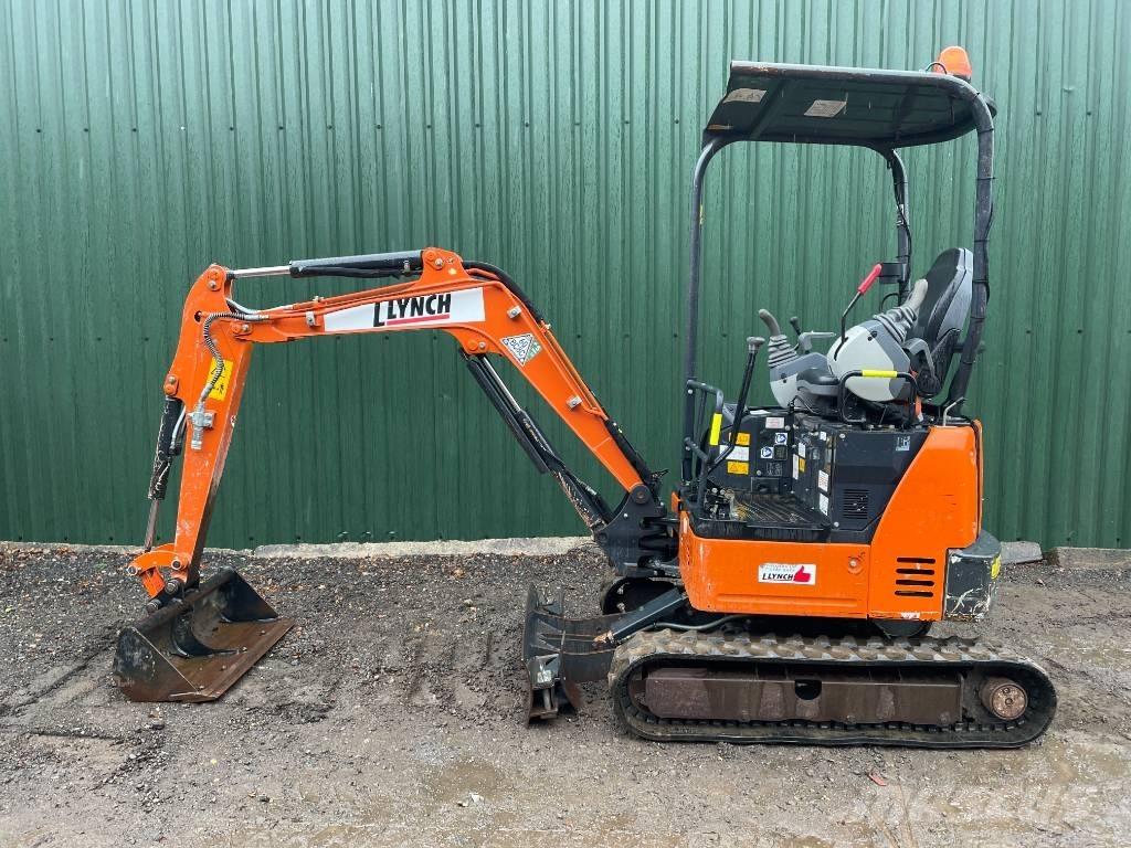 Hitachi ZX 19 U-6 Mini rýpadlá < 7t