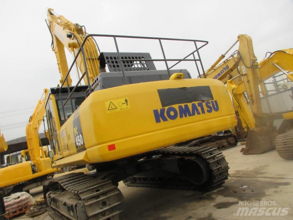 Komatsu PC 450 Pásové rýpadlá