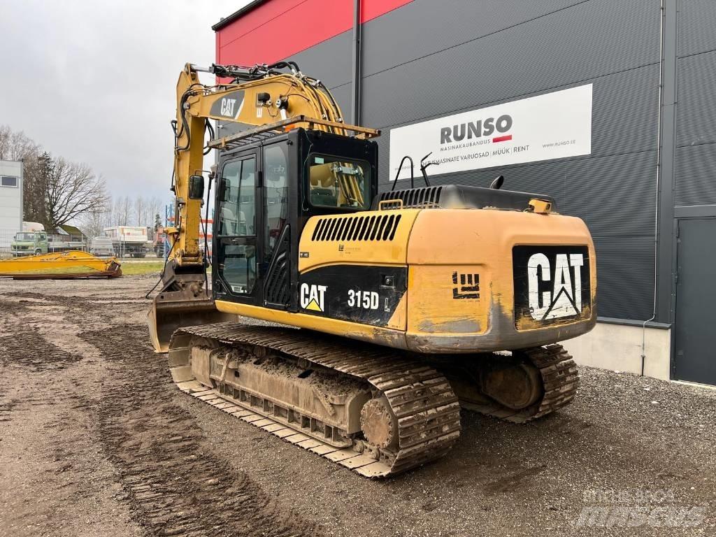 CAT 315 D Pásové rýpadlá