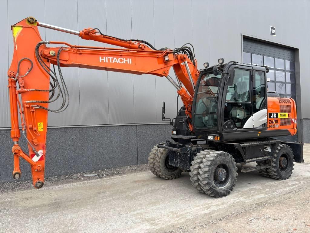 Hitachi ZX 140 W-5B Kolesové rýpadlá