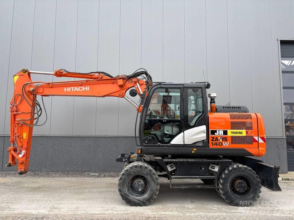 Hitachi ZX 140 W-5B Kolesové rýpadlá