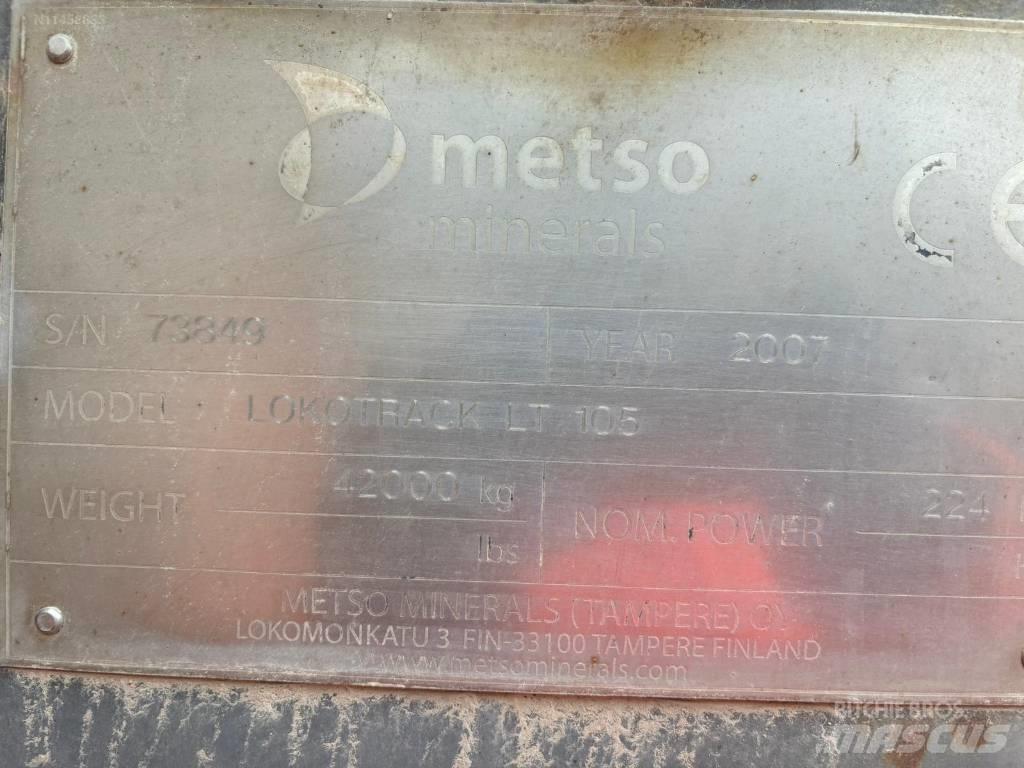 Metso LT 105 Mobilné drviče