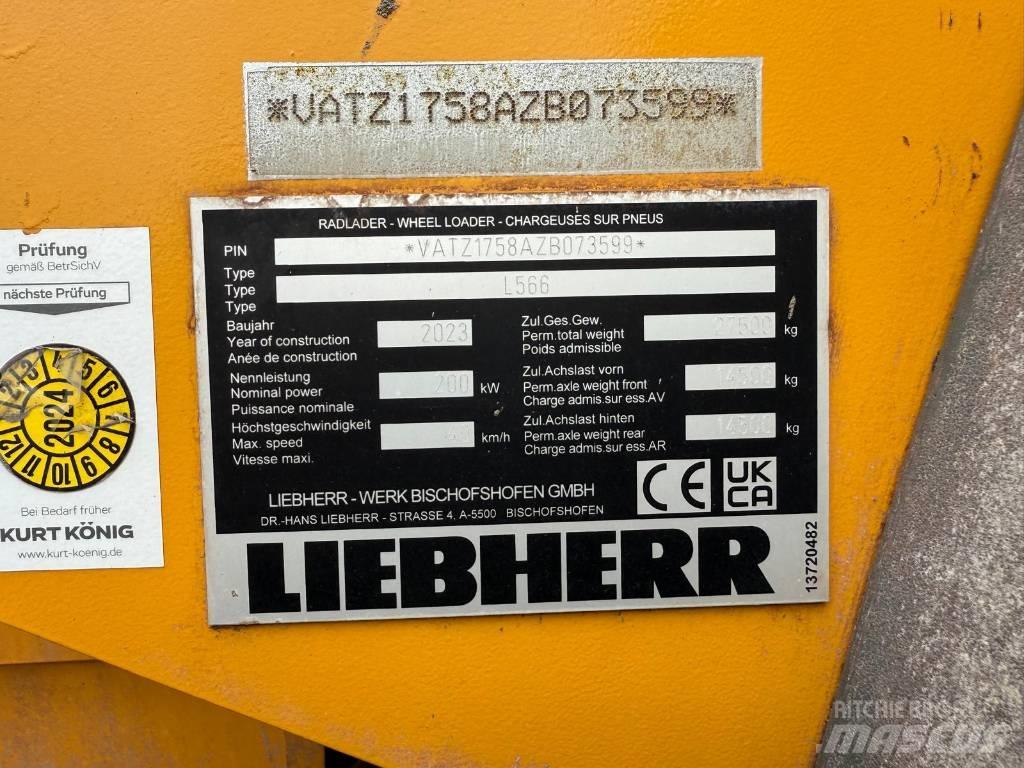 Liebherr L 566 Kolesové nakladače