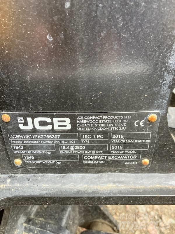 JCB 19 C-1 Mini rýpadlá < 7t