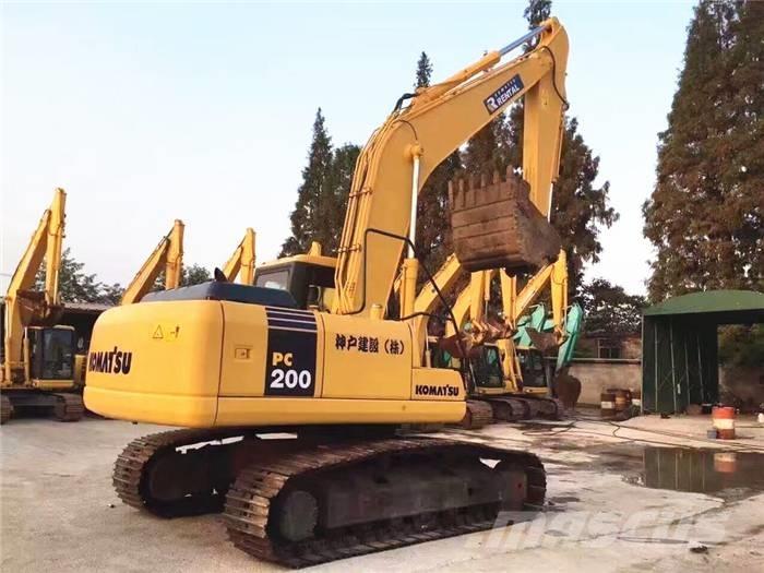 Komatsu PC 200-7 Pásové rýpadlá