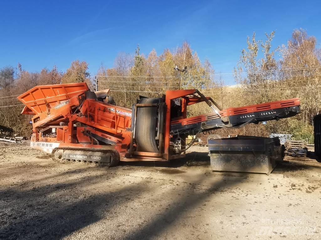 Warrior 1400 Mobilné triediče