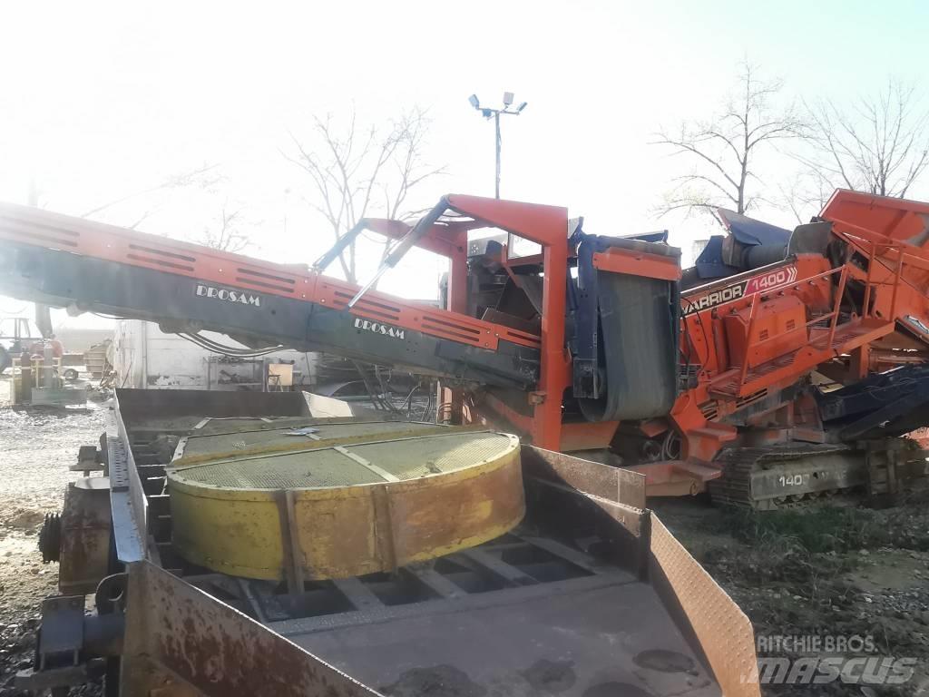 Warrior 1400 Mobilné triediče