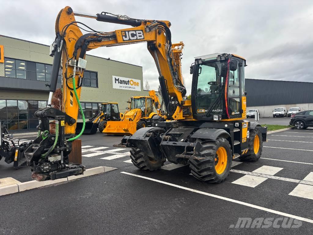 JCB Hydradig Kolesové rýpadlá
