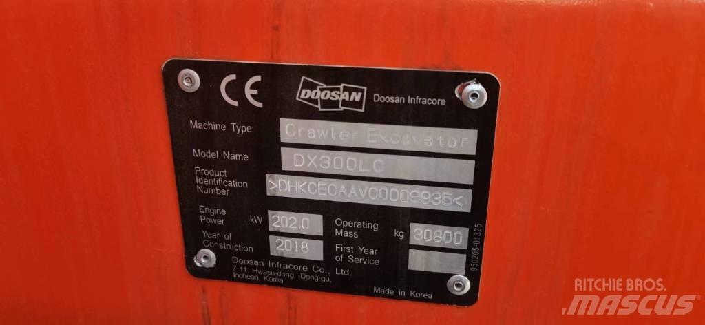Doosan 300-7 Pásové rýpadlá