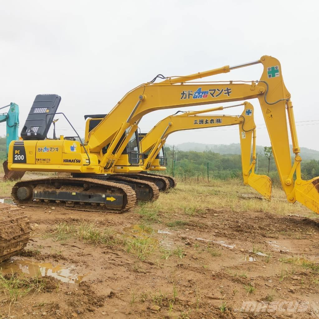 Komatsu PC200-8 Pásové rýpadlá