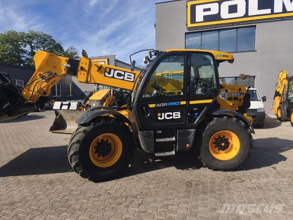JCB 560-80 AGRI PRO Teleskopické manipulátory