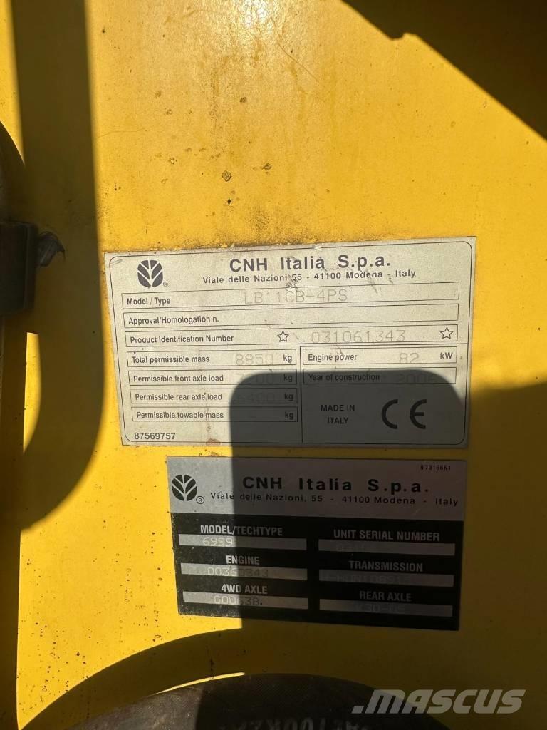 New Holland LB 110 B Elektronika