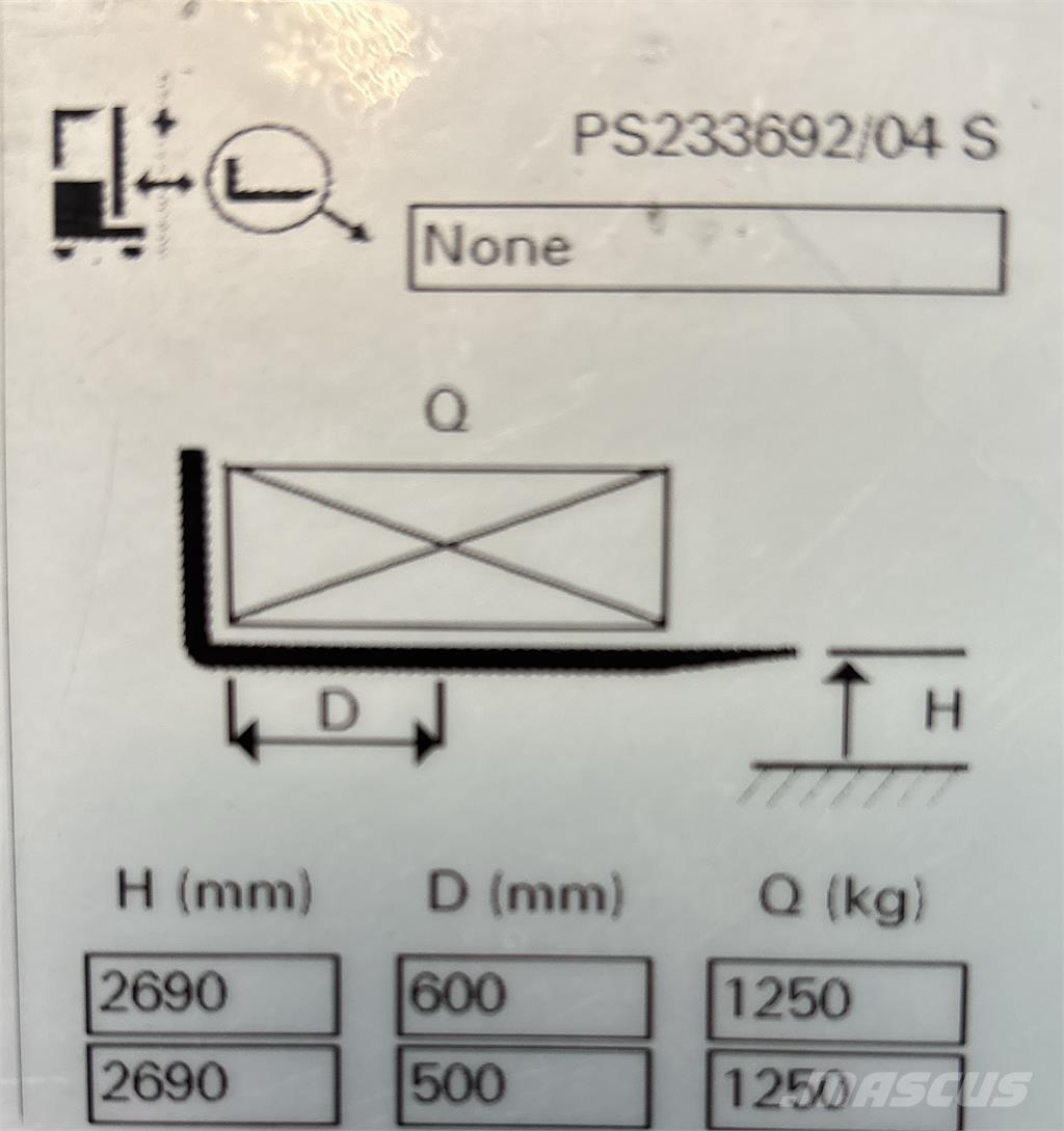 Atlet PS125 Ručne vedené vysokozdvižné vozíky