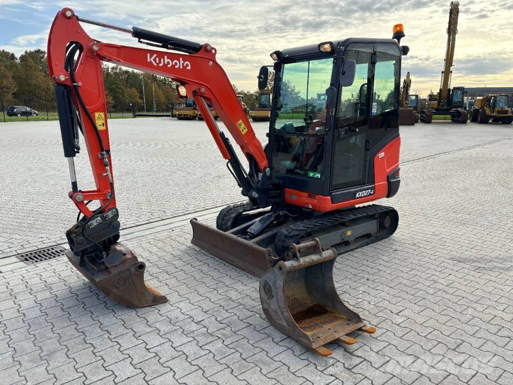 Kubota KX 027-4 Mini rýpadlá < 7t