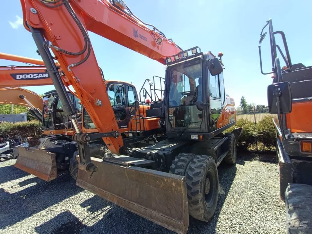 Doosan DX140W-5 Kolesové rýpadlá