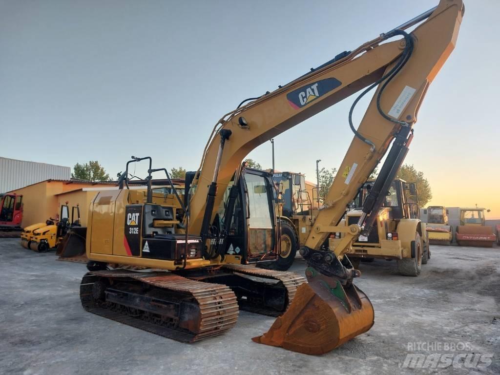 CAT 312 E Pásové rýpadlá