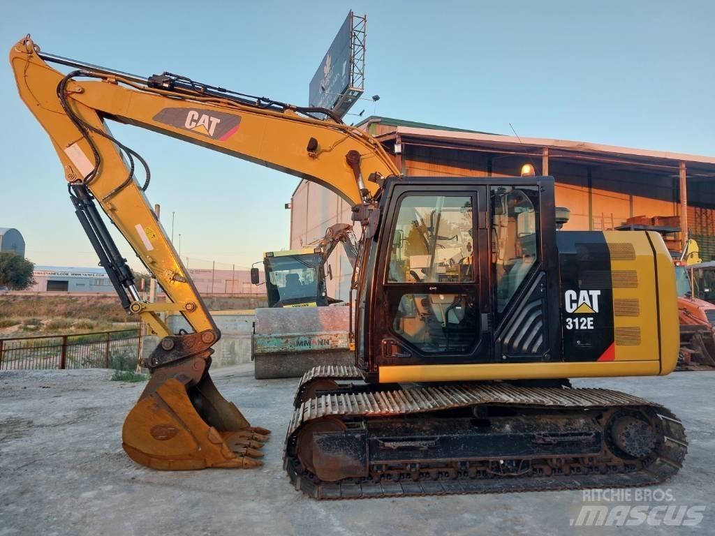 CAT 312 E Pásové rýpadlá
