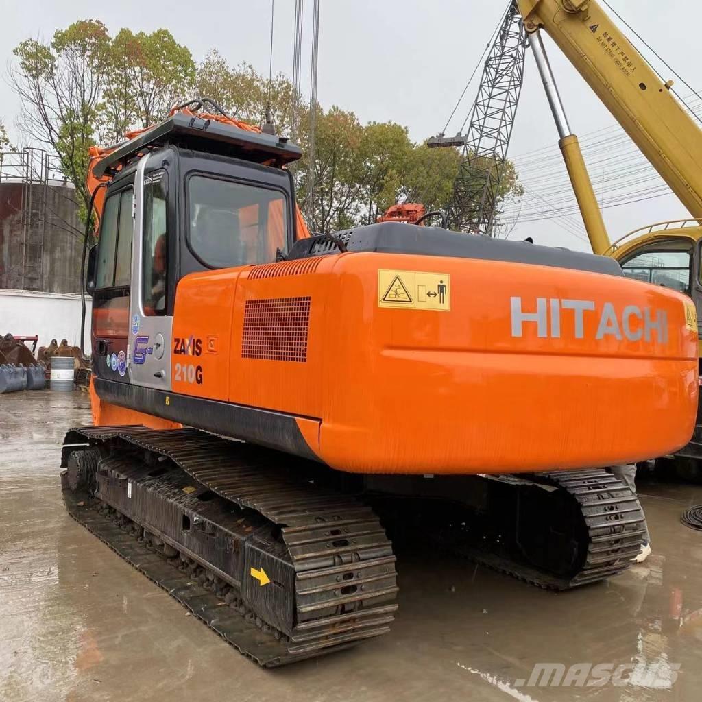 Hitachi ZX 210 Pásové rýpadlá