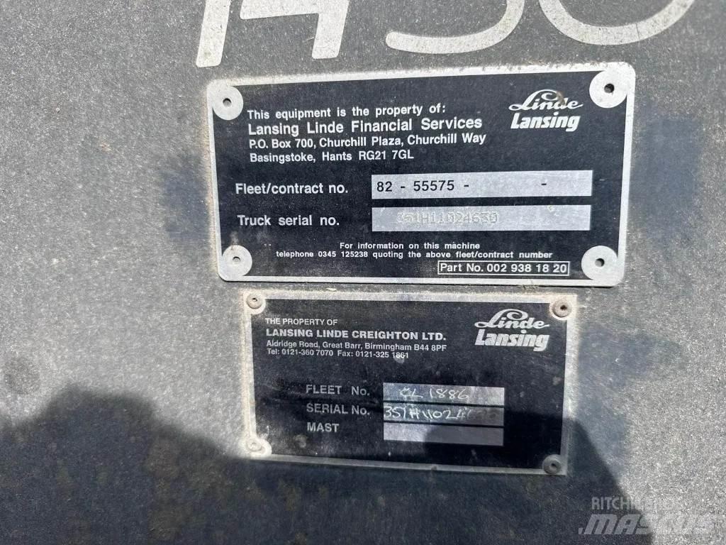 Linde H30D Dieselové vozíky