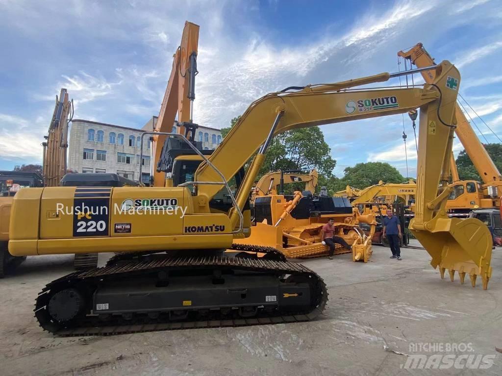 Komatsu PC220-7 Pásové rýpadlá