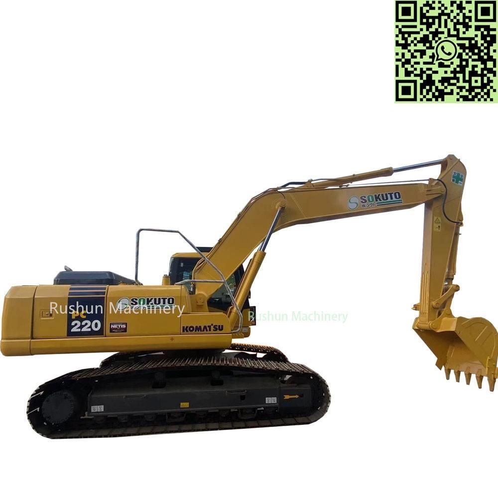 Komatsu PC220-7 Pásové rýpadlá