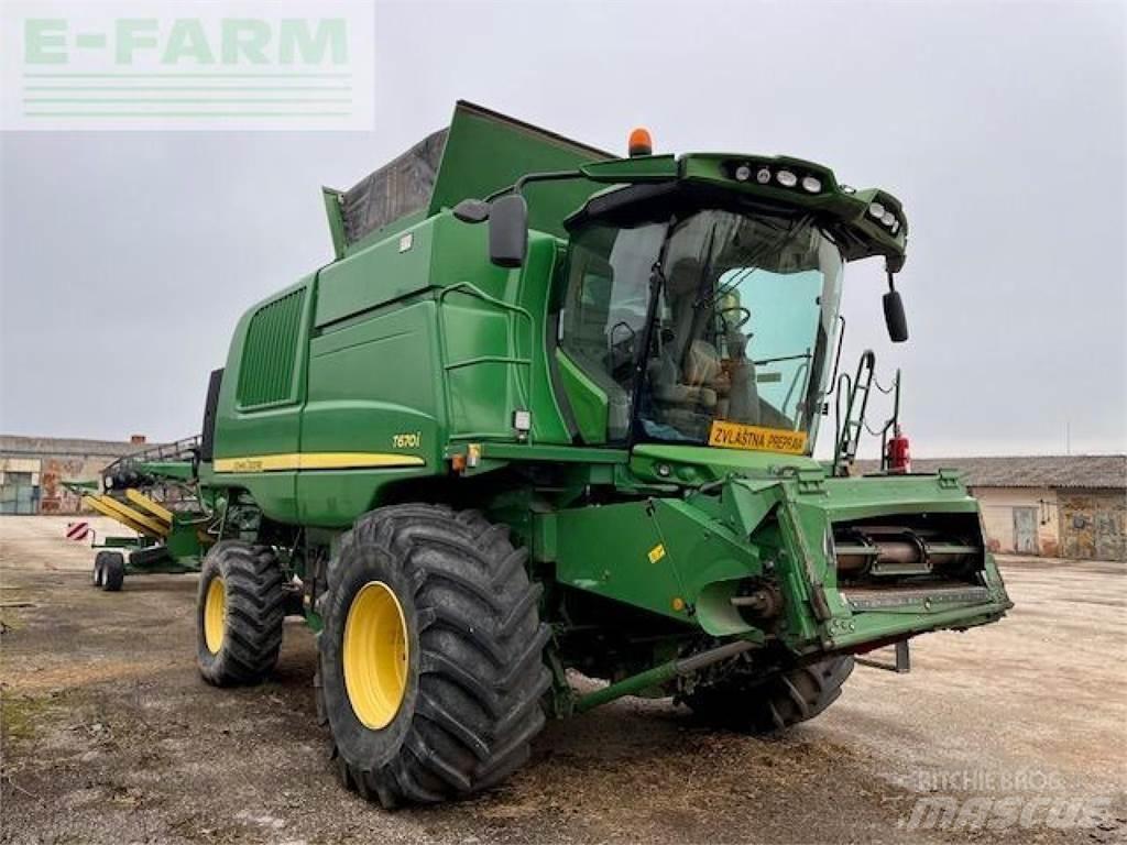 John Deere T670 Kombinované zberacie stroje