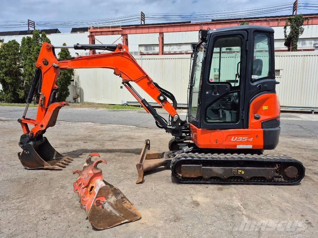 Kubota U 35-4 Mini rýpadlá < 7t