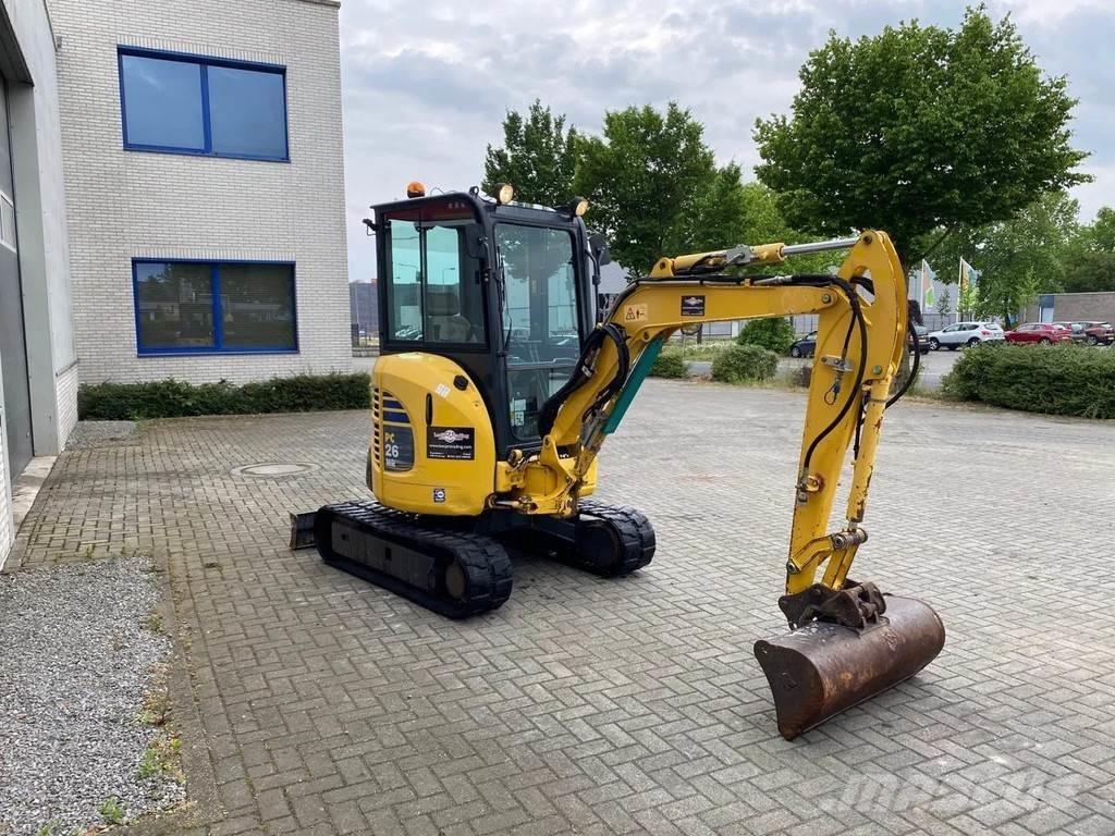 Komatsu PC26MR-3 Mini rýpadlá < 7t