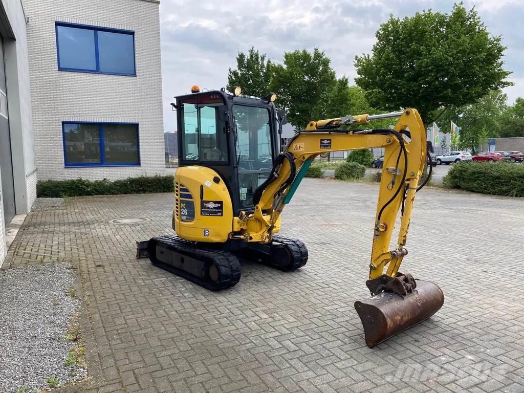 Komatsu PC26MR-3 Mini rýpadlá < 7t