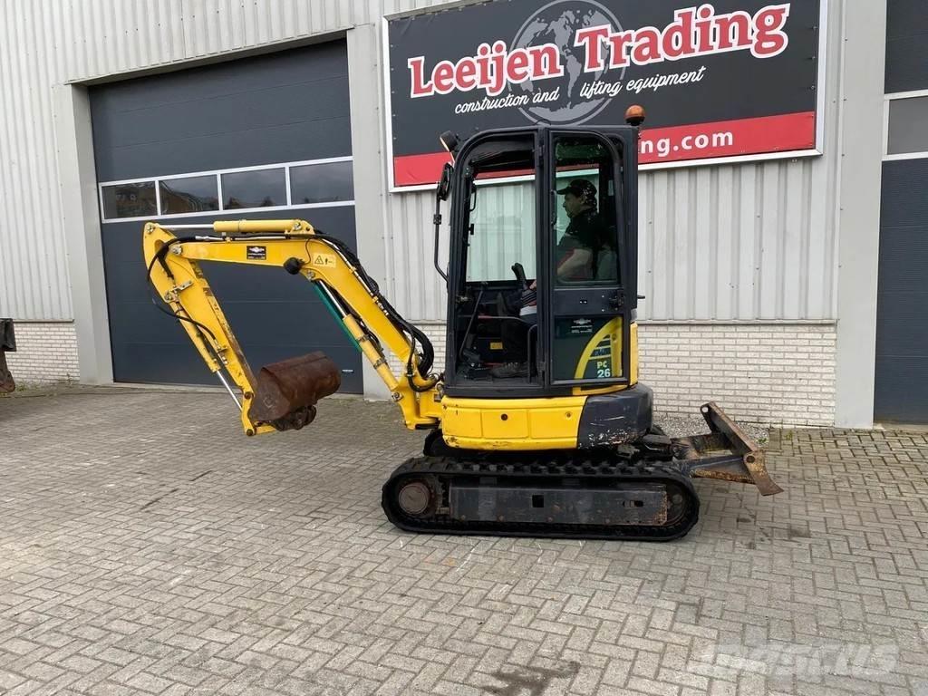 Komatsu PC26MR-3 Mini rýpadlá < 7t