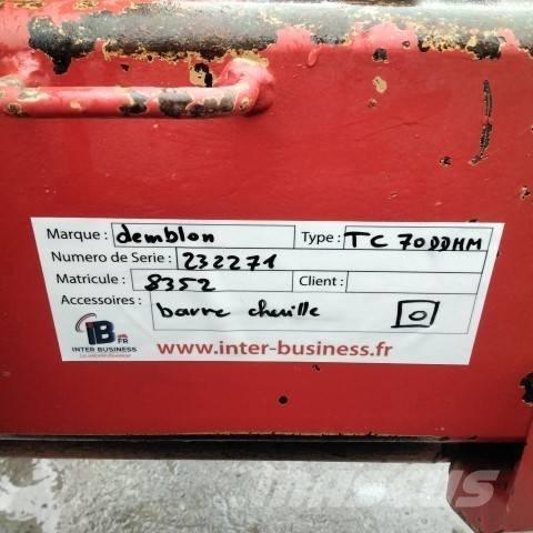 Demblon TC 70 Dvojstranné pluhy