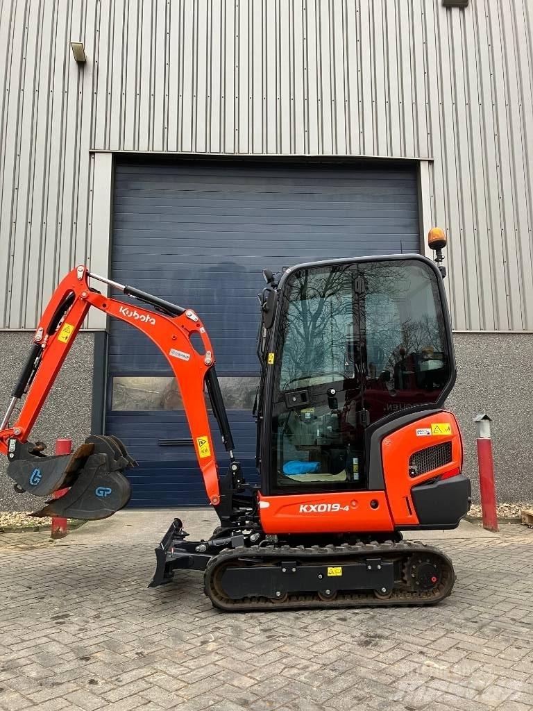 Kubota KX 019-4 Mini rýpadlá < 7t
