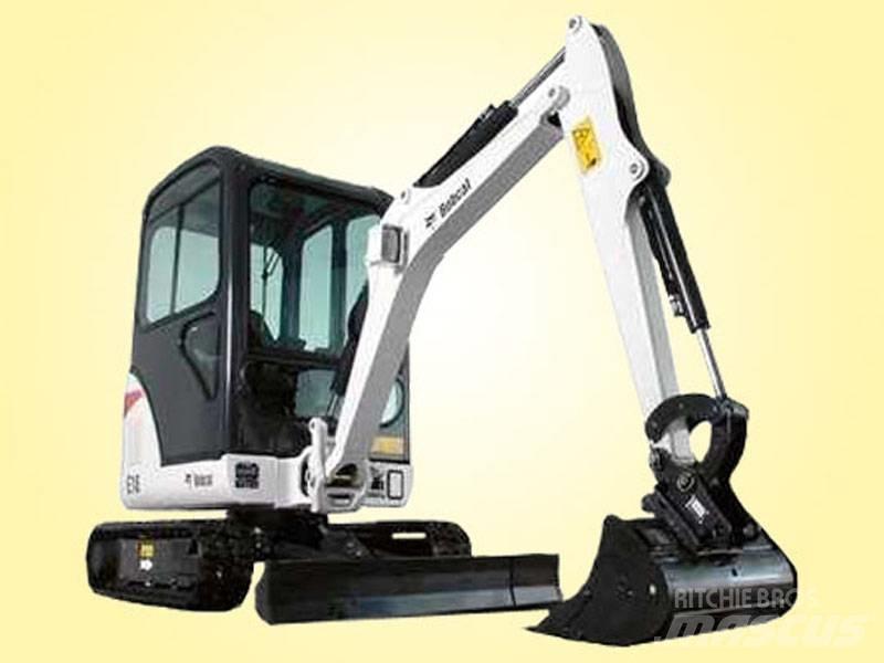 Bobcat E 16 Mini rýpadlá < 7t