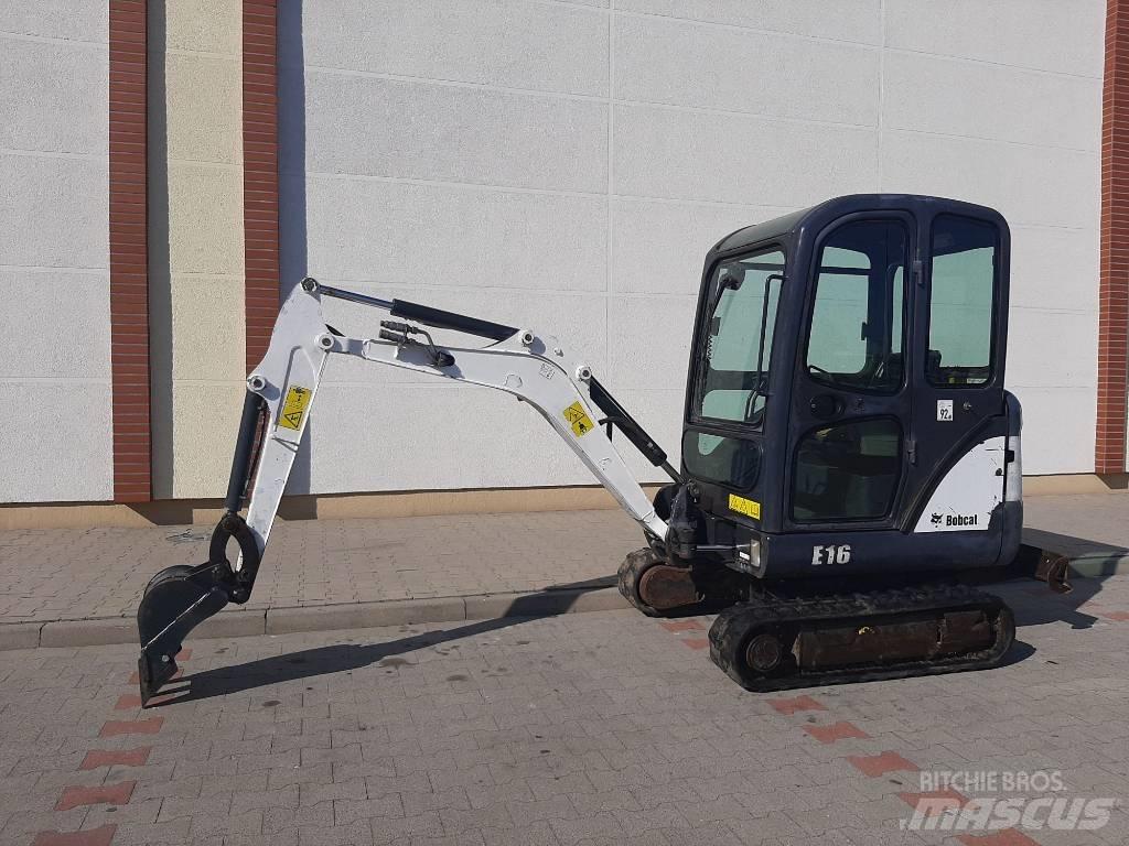 Bobcat E 16 Mini rýpadlá < 7t