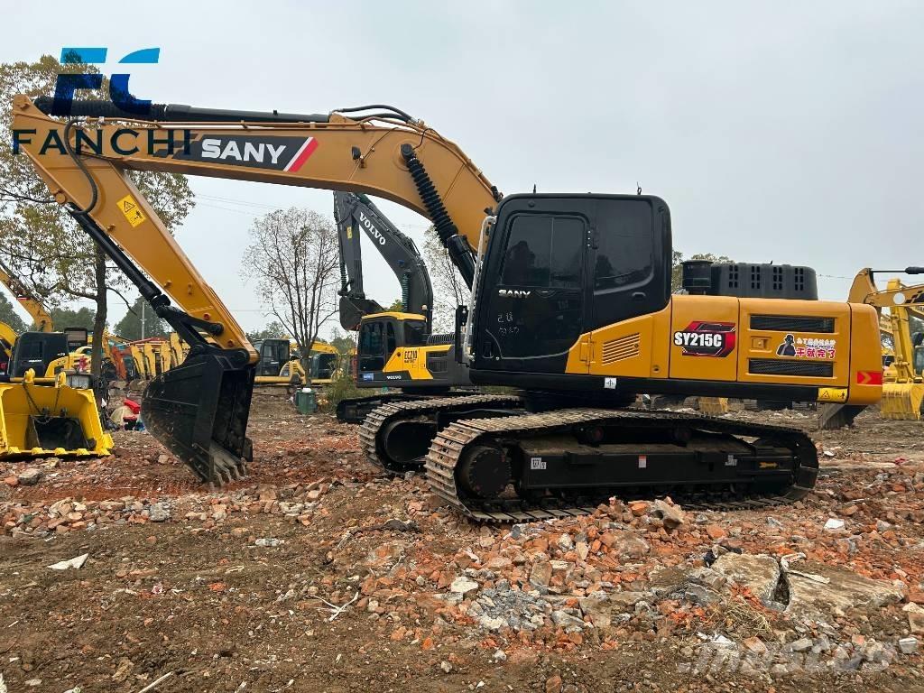 Sany 215c-9 Pásové rýpadlá