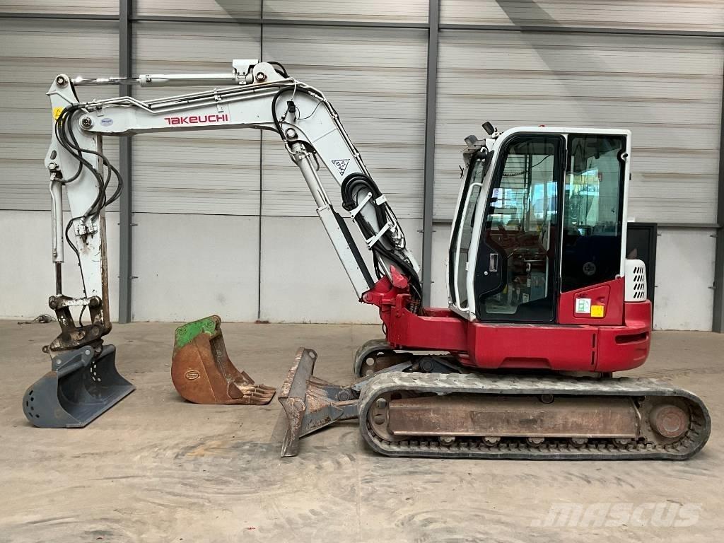 Takeuchi TB 280 FR Midi rýpadlá 7 t - 12 t
