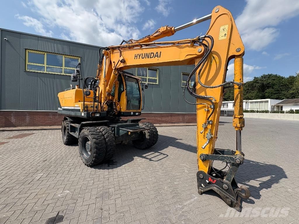 Hyundai 160W9-A Kolesové rýpadlá