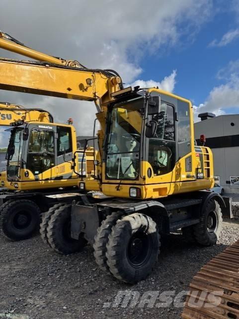 Komatsu PW 148-8 Kolesové rýpadlá