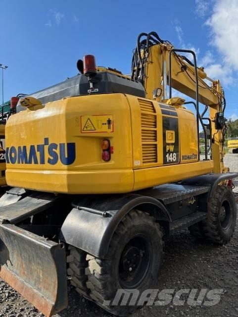 Komatsu PW 148-8 Kolesové rýpadlá
