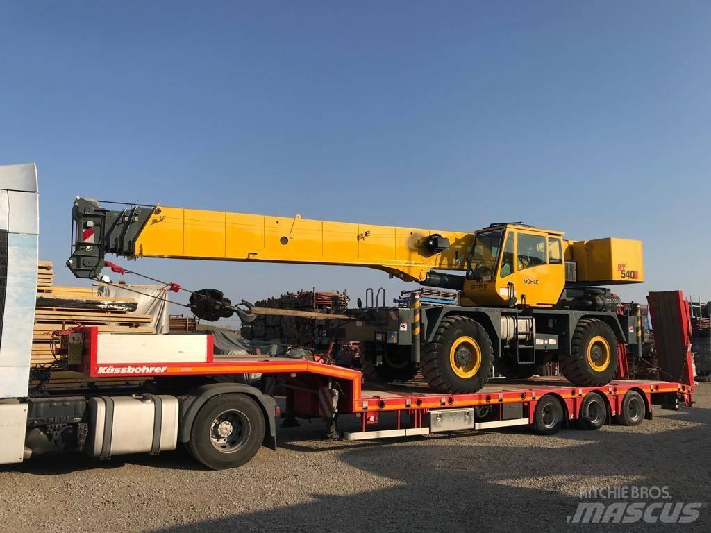 Grove rt540e Žeriavy pre ťažký terén