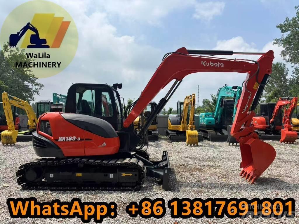 Kubota KX 183-3 Mini rýpadlá < 7t