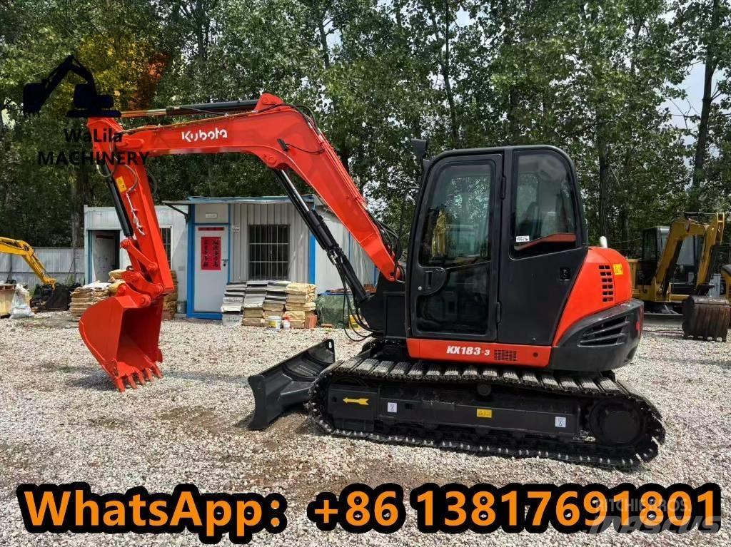 Kubota KX 183-3 Mini rýpadlá < 7t