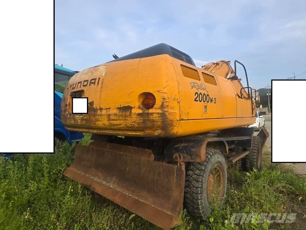 Hyundai Robex 2000W Kolesové rýpadlá