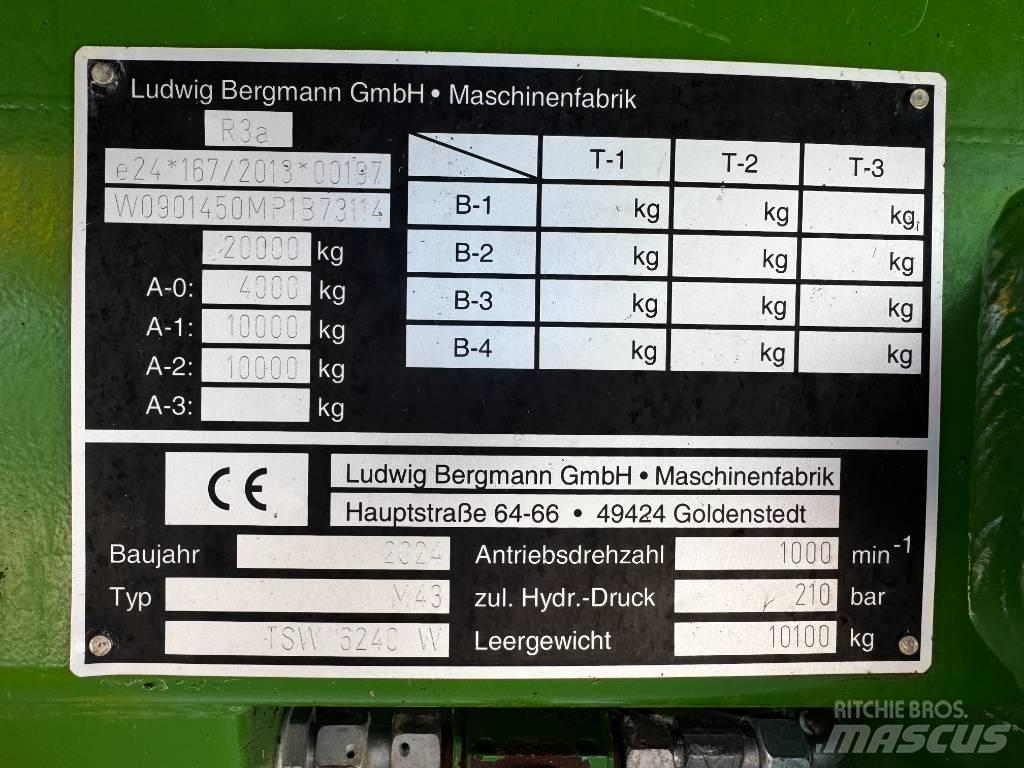 Bergmann TSW 6240 W Rozmetadlá maštaľného hnoja