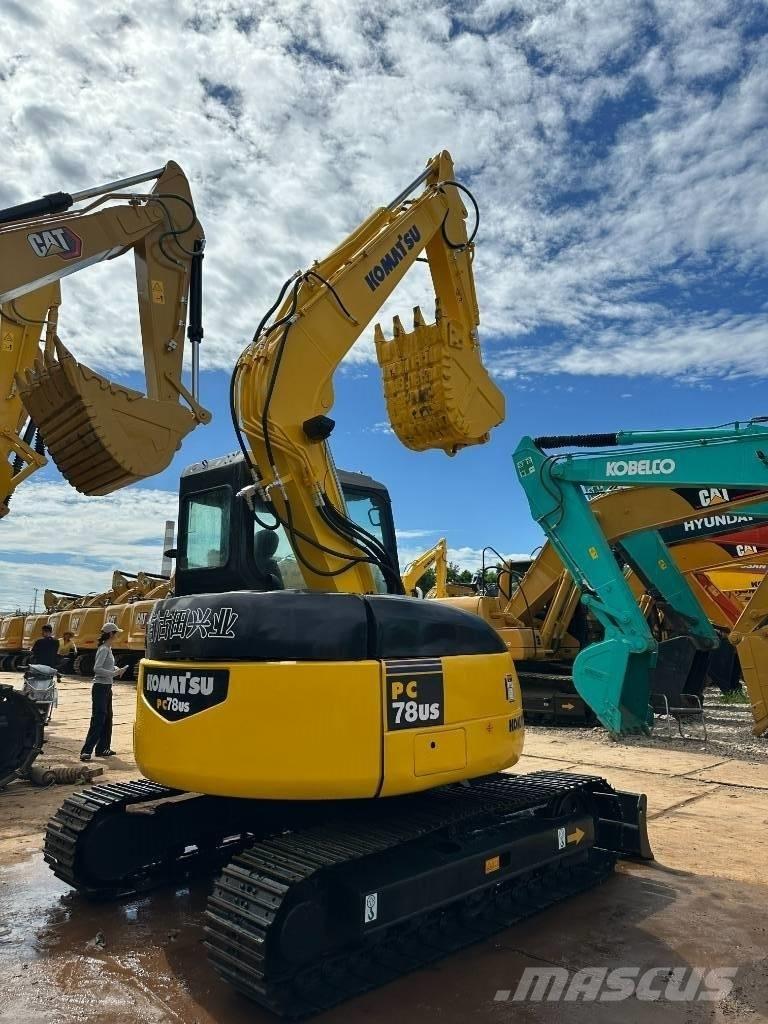 Komatsu PC 78 US-6N0 Pásové rýpadlá