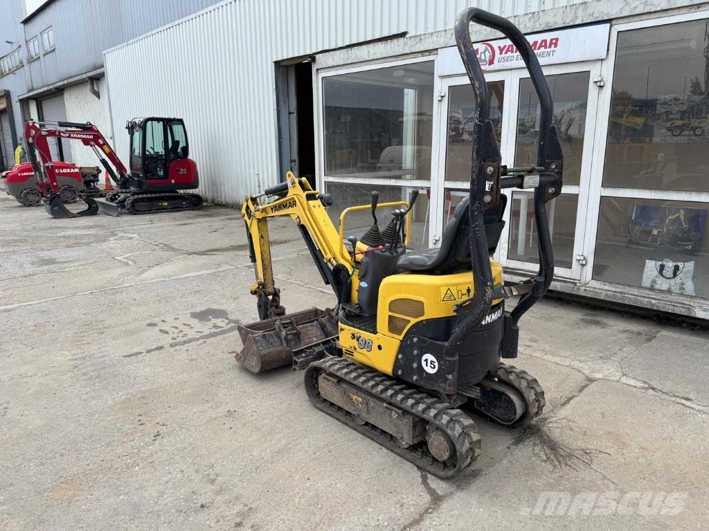 Yanmar SV08 (1C171) Mini rýpadlá < 7t